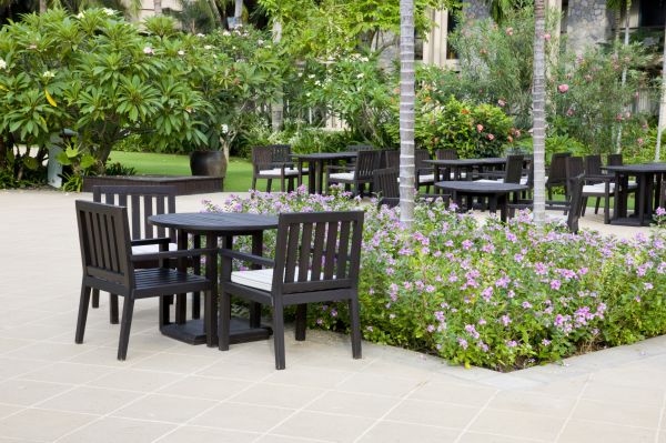 Courtyard Landscaping in Georgetown