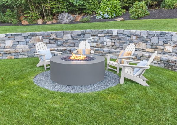 Fire Pit Landscaping in Georgetown