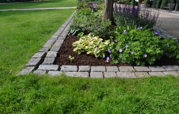 Flower Bed Mulching in Georgetown